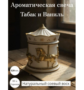 Ароматическая свеча Карусель как в Pinterest