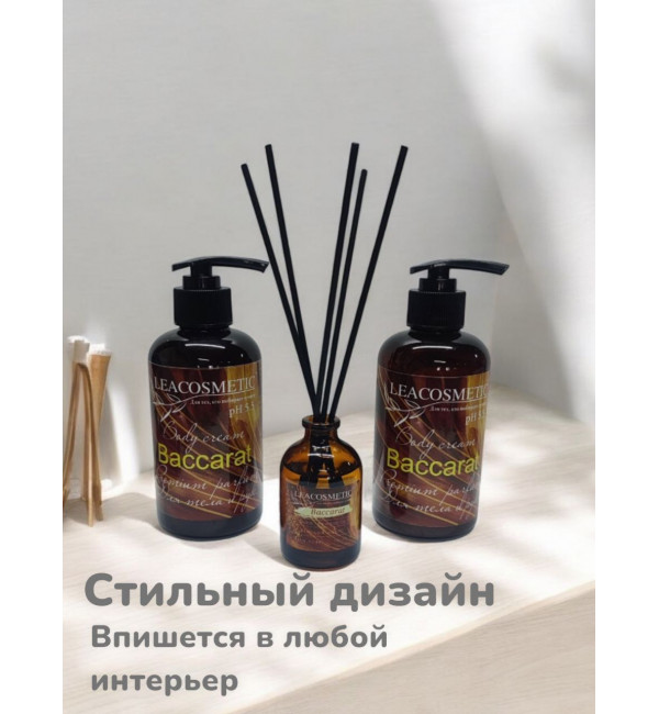 Парфюмированный гель для душа и крем по мотивам Baccarat