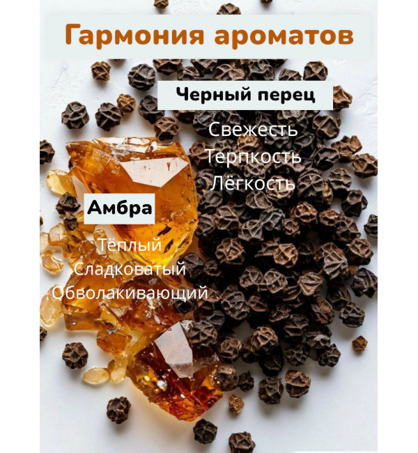 Гель для душа парфюмированный "Черный перец и Амбра", 5 литров